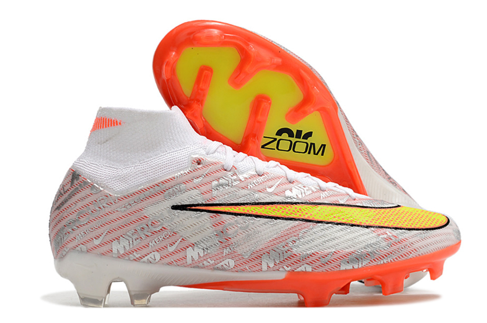 Nike Assassin XV High Top World Cup Built-in Full Air Cushion Waterproof Knit FG Soccer Cleats