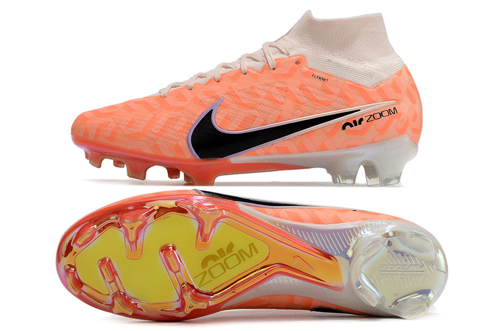Nike Assassin XV High Top World Cup Built-in Full Air Cushion Waterproof Knit FG Soccer Cleats