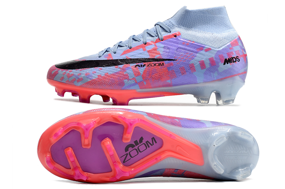 Nike Assassin XV High Top World Cup Built-in Full Air Cushion Waterproof Knit FG Soccer Cleats