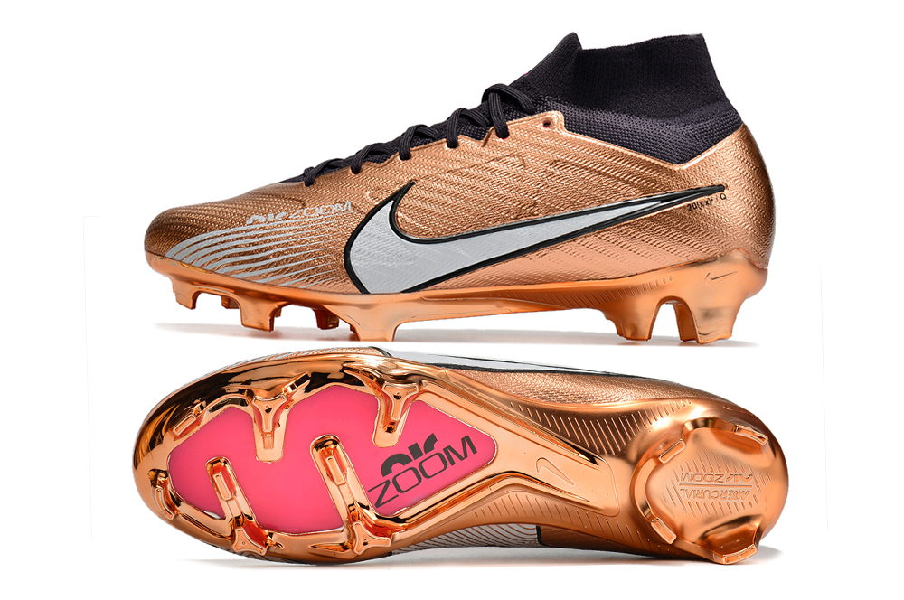 Nike Assassin XV High Top World Cup Built-in Full Air Cushion Waterproof Knit FG Soccer Cleats
