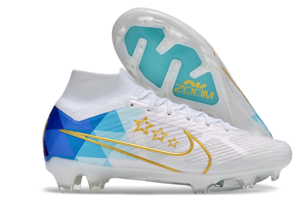 Nike Assassin XV High Top World Cup Built-in Full Air Cushion Waterproof Knit FG Soccer Cleats