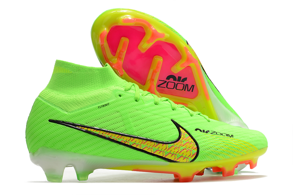 Nike Assassin XV High Top World Cup Built-in Full Air Cushion Waterproof Knit FG Soccer Cleats