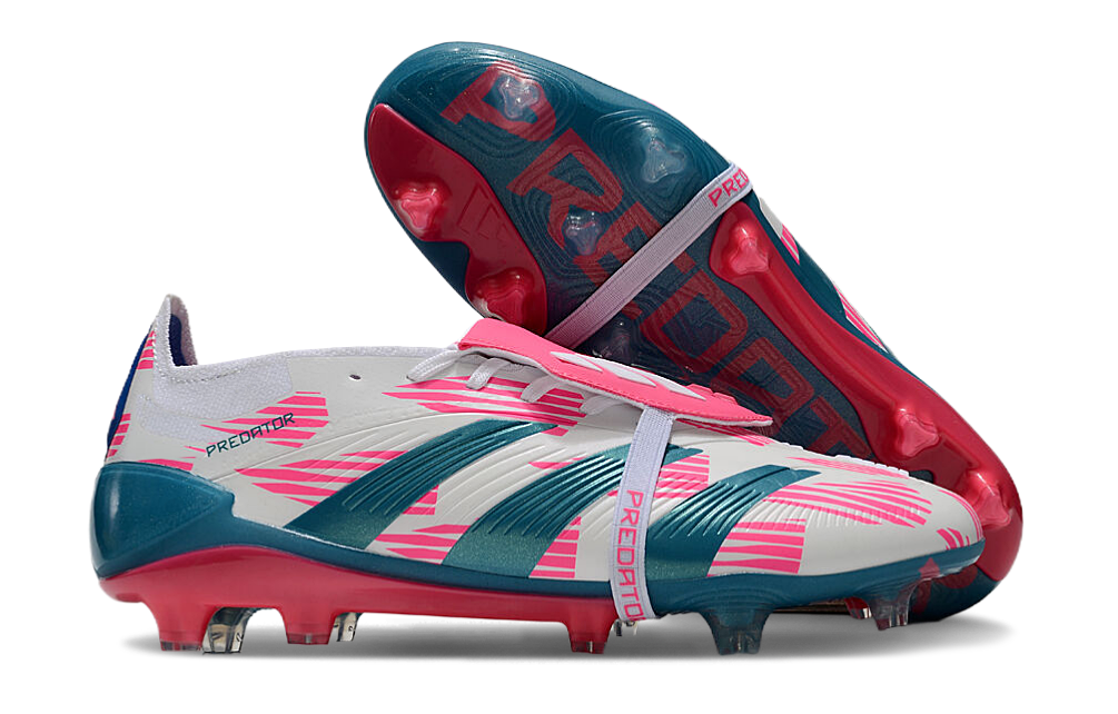 Adidas Predator 24th generation fully knitted lace-up high-top FG football shoes