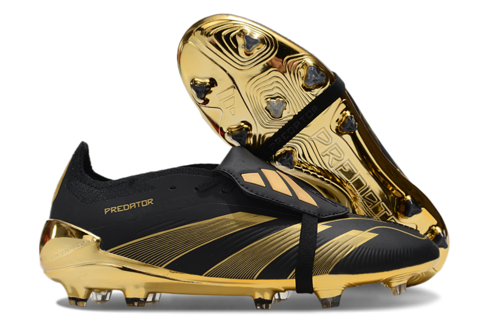 Adidas Predator 24th generation fully knitted lace-up high-top FG football shoes