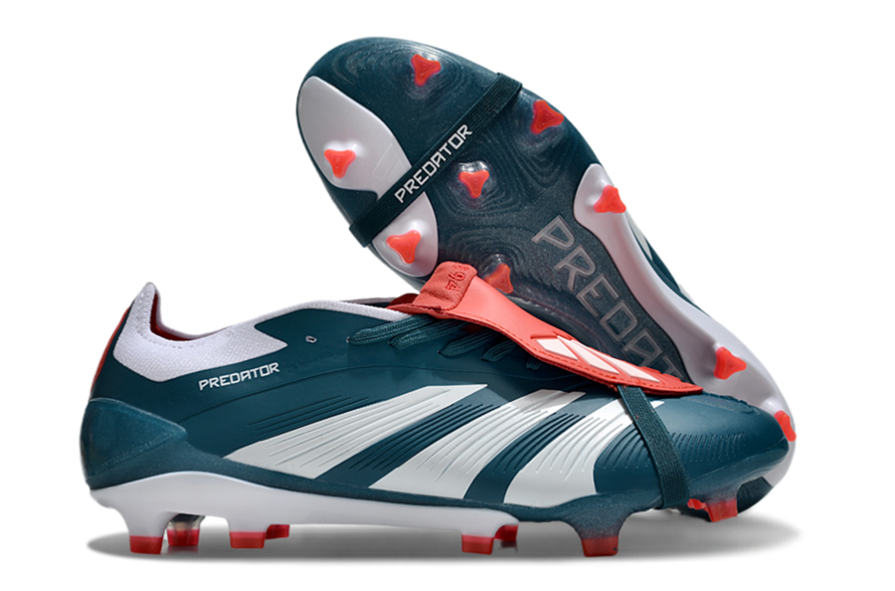 Adidas Predator 24th generation fully knitted lace-up high-top FG football shoes