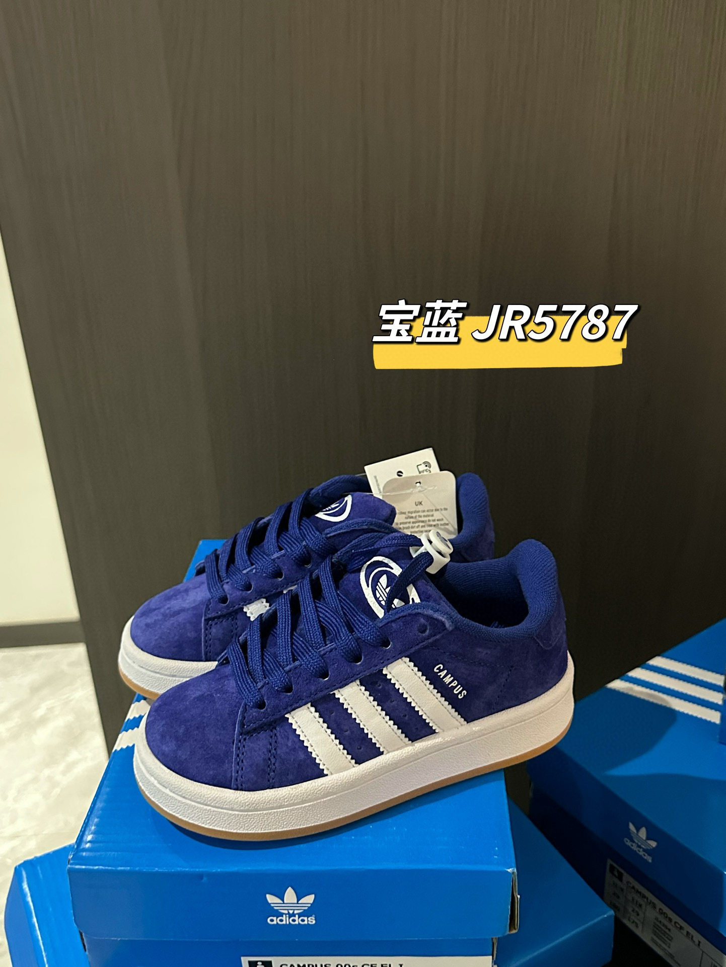 Adidas clover pig leather campus bread shoes  Children's Sneakers