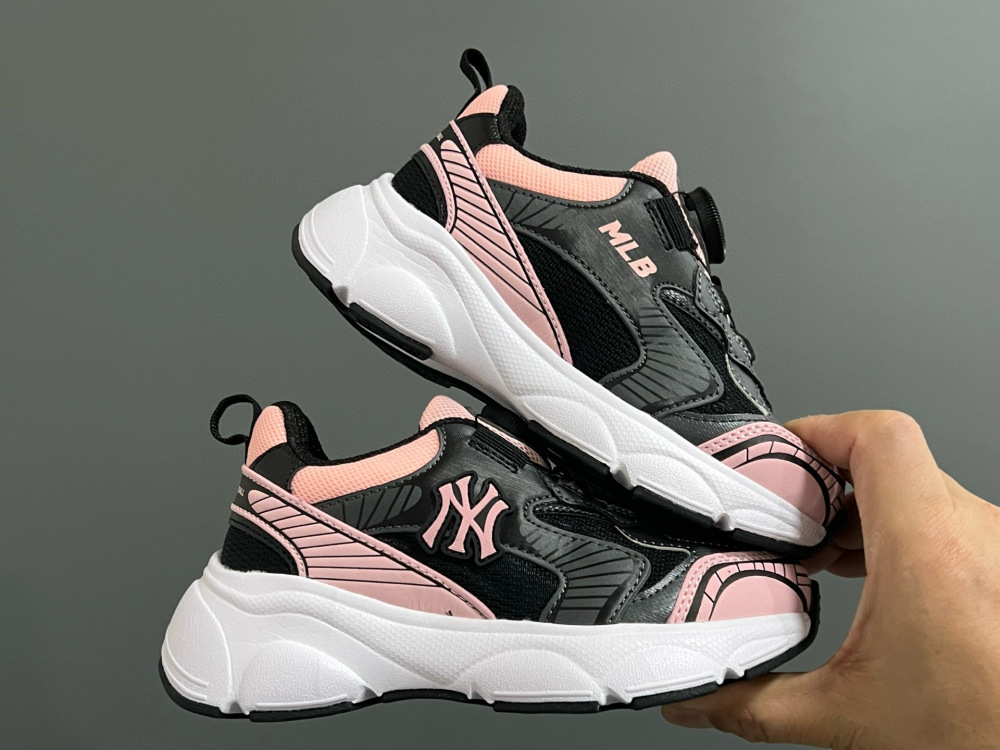 MLB Spin button mesh running shoes Children's shoes