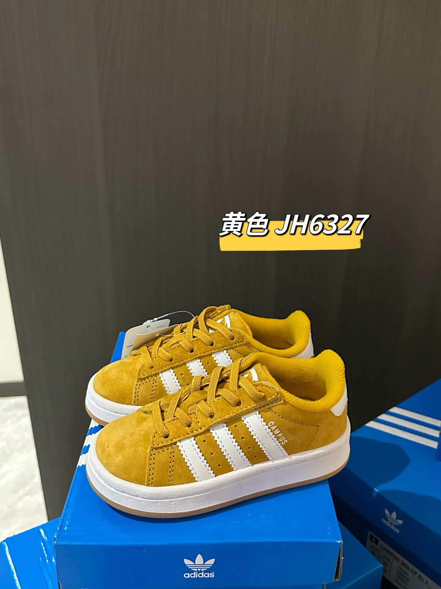 Adidas clover pig leather campus bread shoes  Children's Sneakers