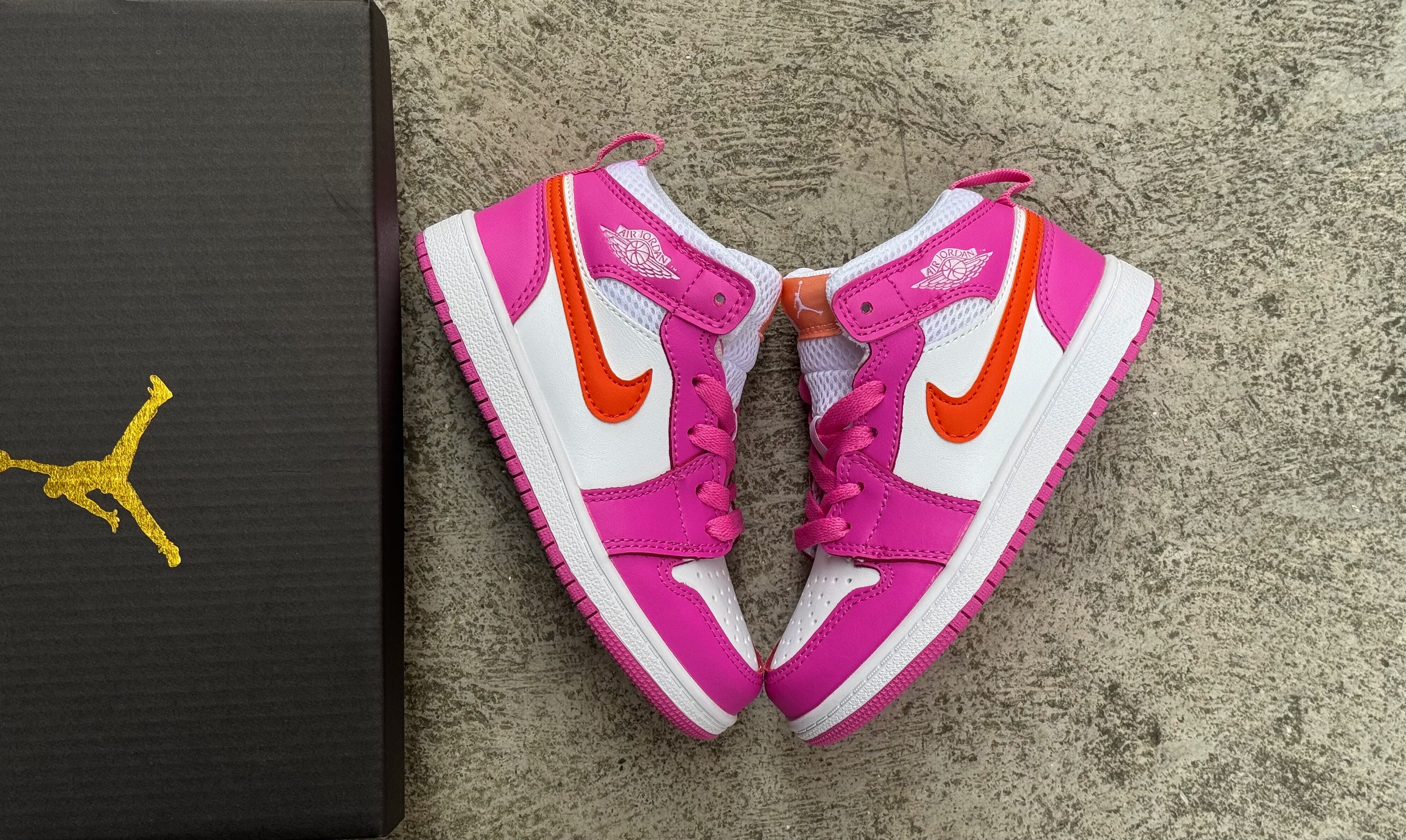 Jordan  1  lacing  Children's shoes