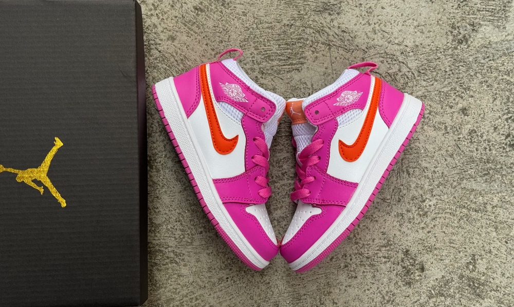 Jordan  1  lacing  Children's shoes