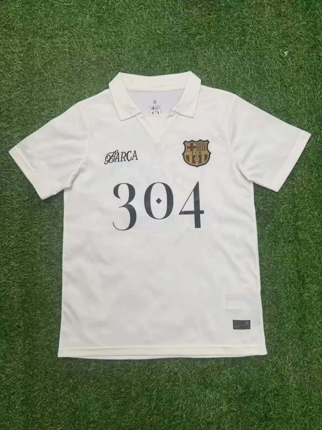25-26 Barcelona Jersey | thai version | White | Special Edition | short-sleeved | 416
