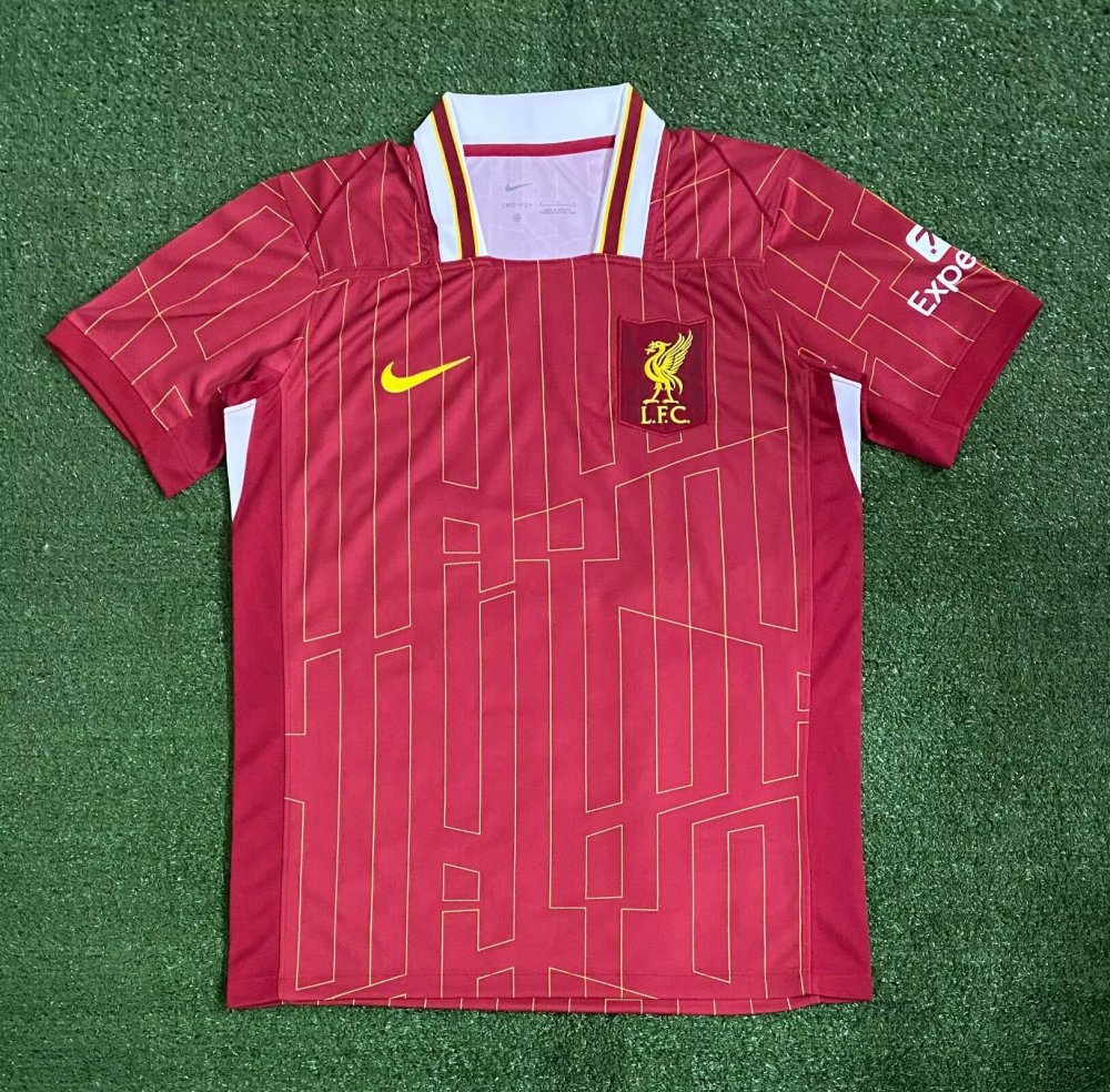 Thai Version 24/25 Liverpool Home and Away Soccer Jerseys
