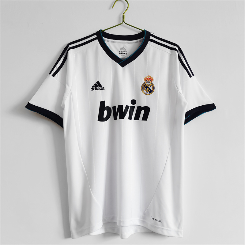 Adult  Real Madrid 2012-13 home and away Soccer Retro Jersey