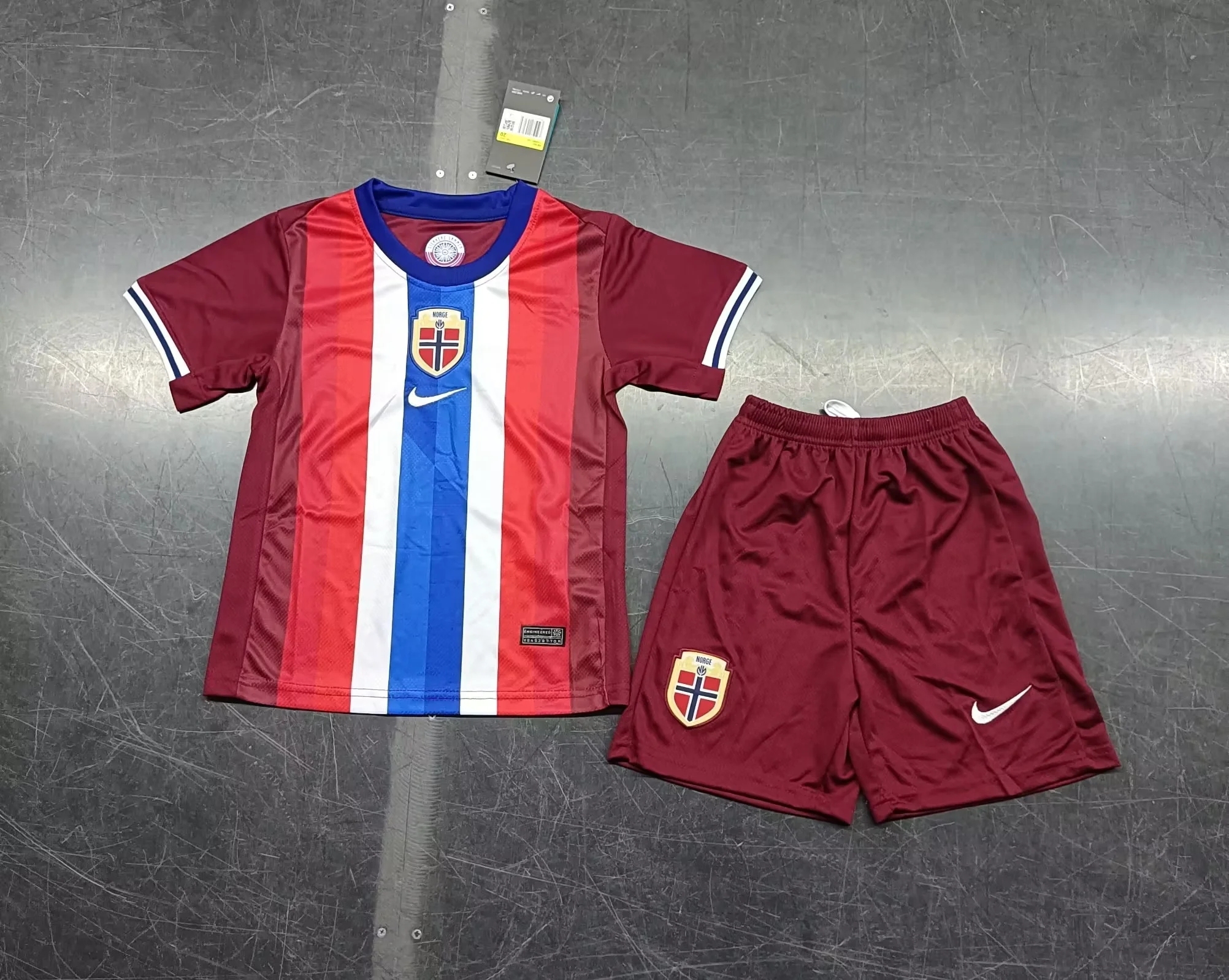 Kids  Norway Home  Away 24/25 Soccer Jersey