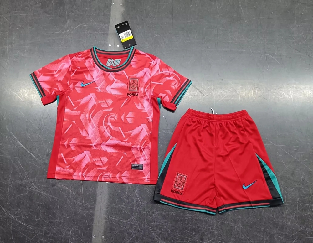 Kids  Korea Home  Away 24/25 Soccer Jersey