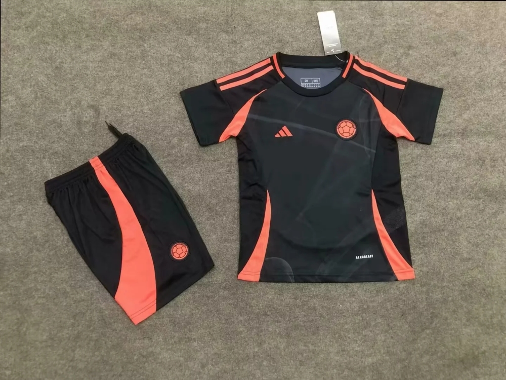 Kids   Colombia Home  Away 24/25 Soccer Jersey