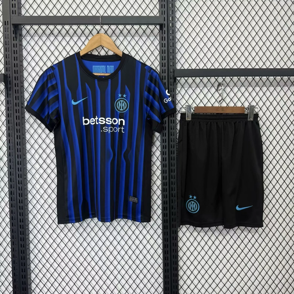 Kids 25/26 Inter milan Home Away Goalkeeper Special Edition Soccer Jersey