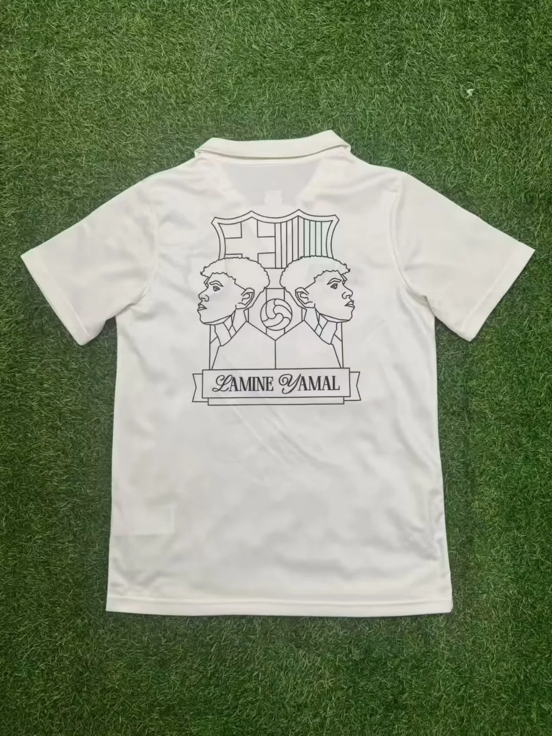 25-26 Barcelona Jersey | thai version | White | Special Edition | short-sleeved | 416