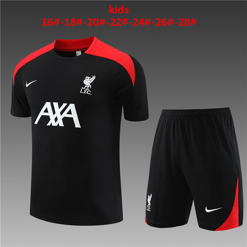 Kids 2425 Liverpool training suit | short-sleeved | Light gray | C14012
