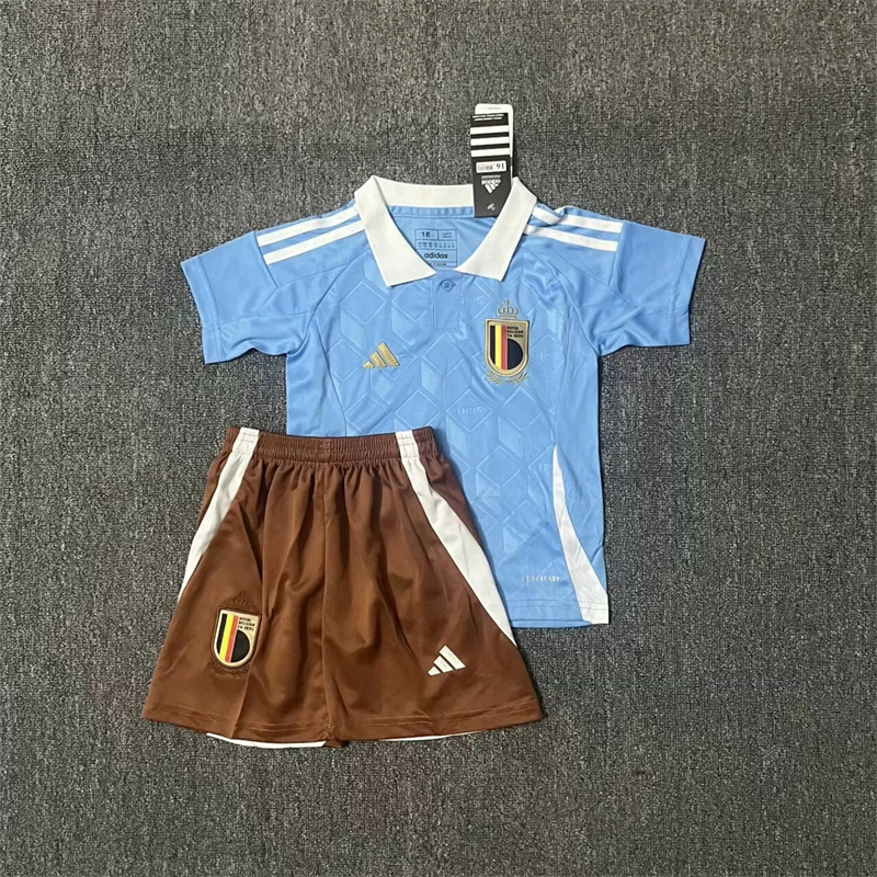 Kids Belgium  Home and Away  24/25 Soccer Jersey