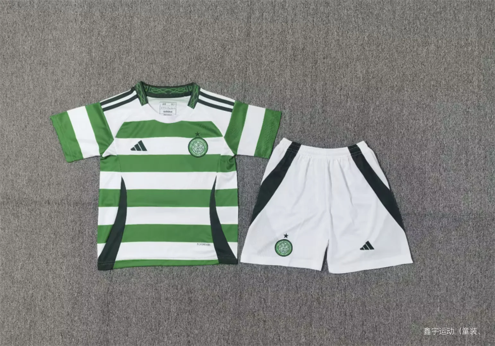 Kids Celts Home  24/25 Soccer Jersey  Idah