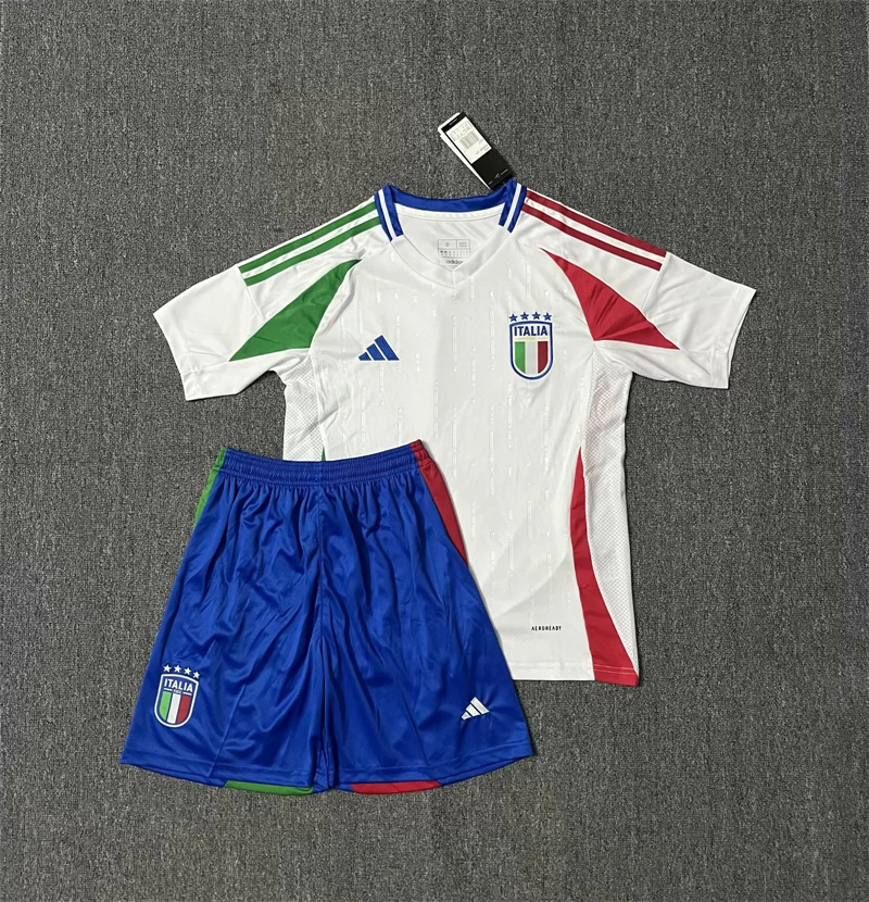 Adult Italy 2024 Home  Away Short-sleeved Soccer Kit