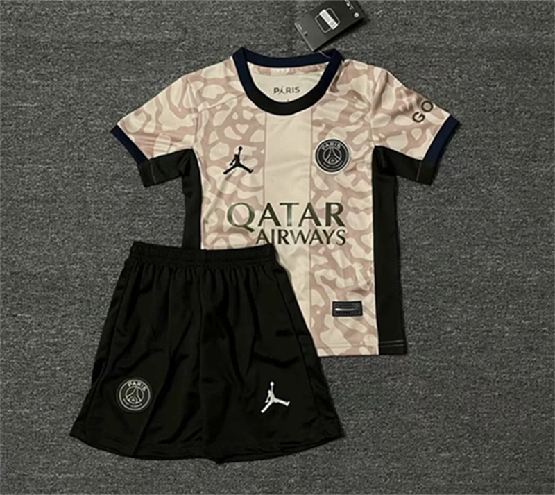 Kids  Paris away and at home 24/25 Soccer Jersey