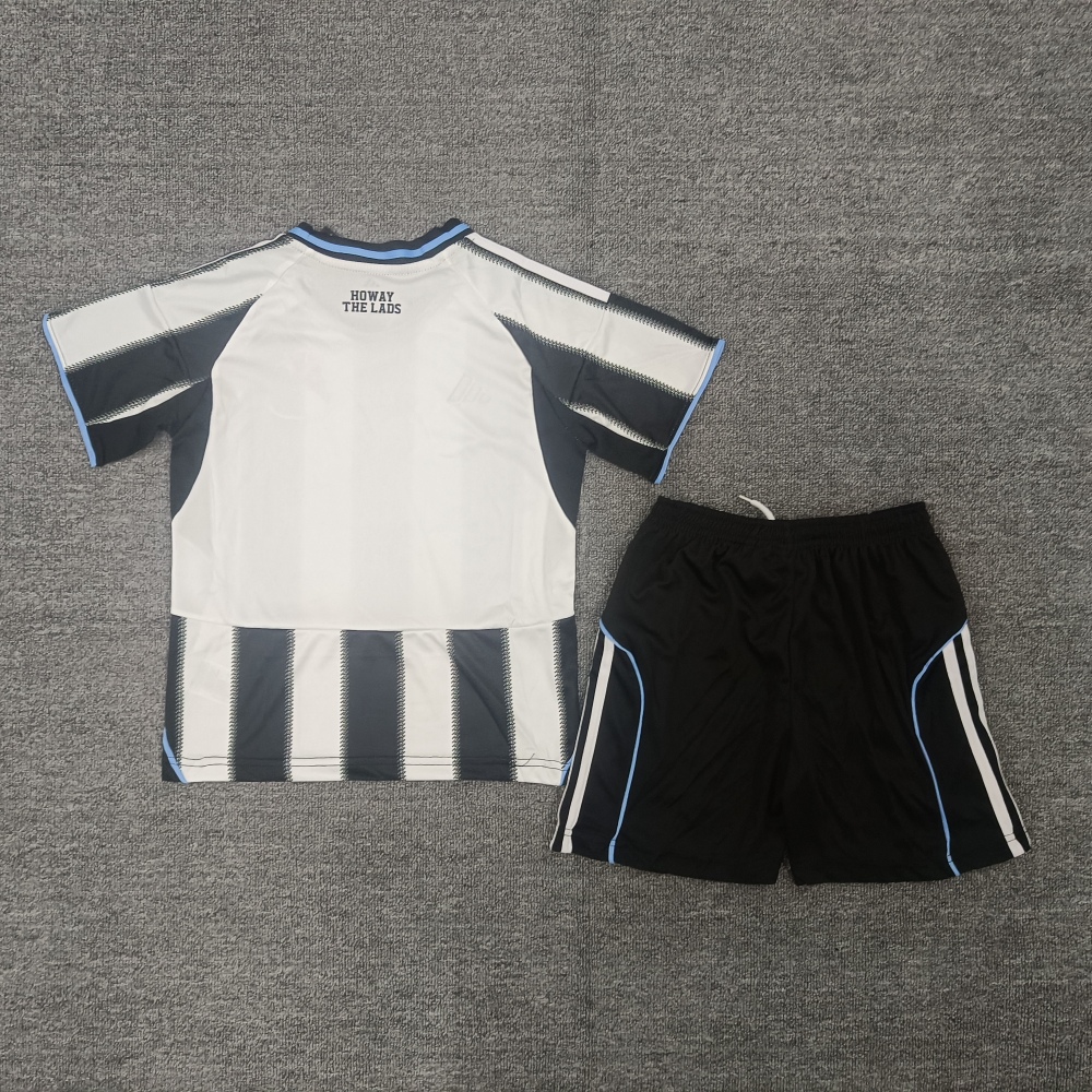 Kids 25/26 Newcastle Home away third away Soccer Jersey | short-sleeved