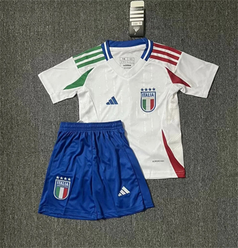 Kids Italy away and home   24/25 Soccer Jersey