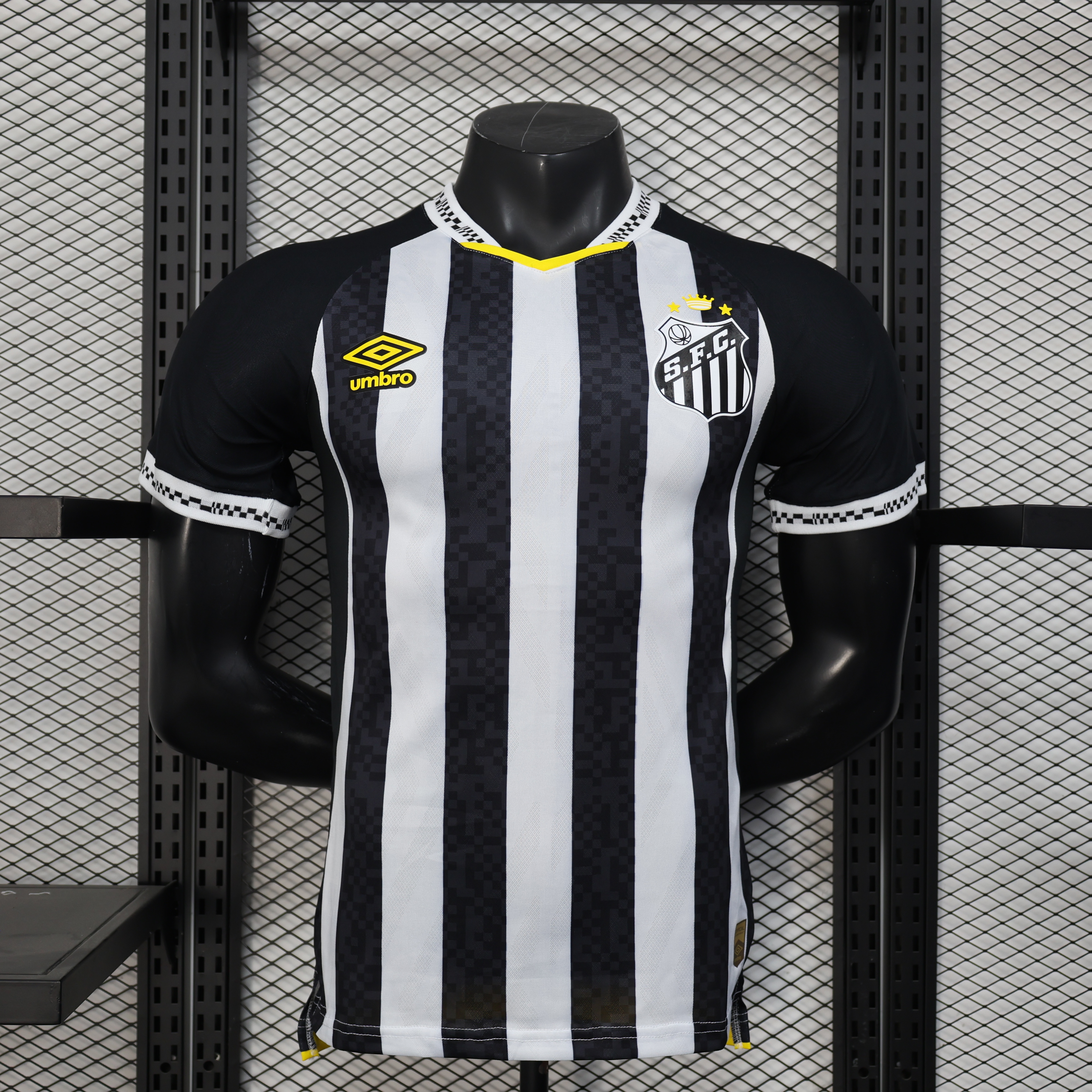 Santos FC Away Jersey | player version | short-sleeved | B2509