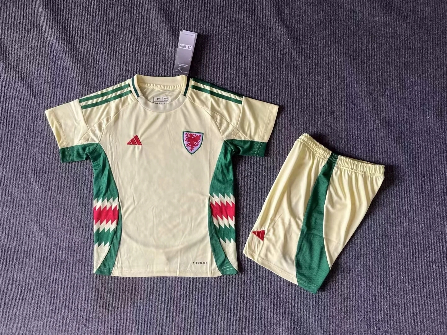 Kids Wales Home  Away 24/25 Soccer Jersey