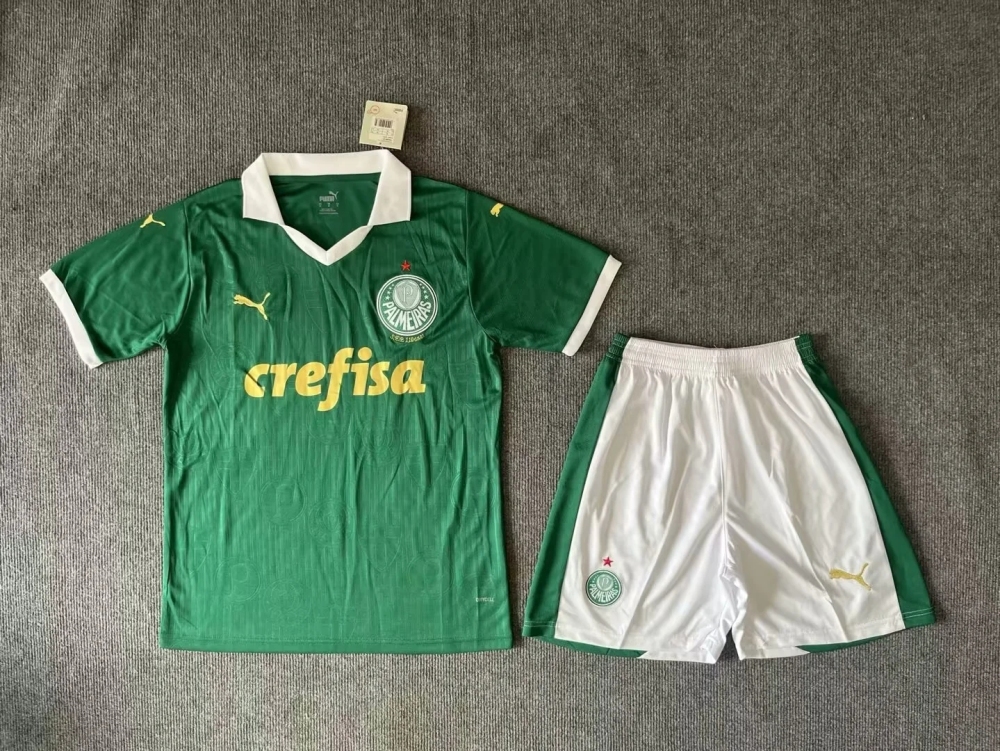 Adult    Palmeiras Away and Home 24/25  Short-sleeved Soccer Kit
