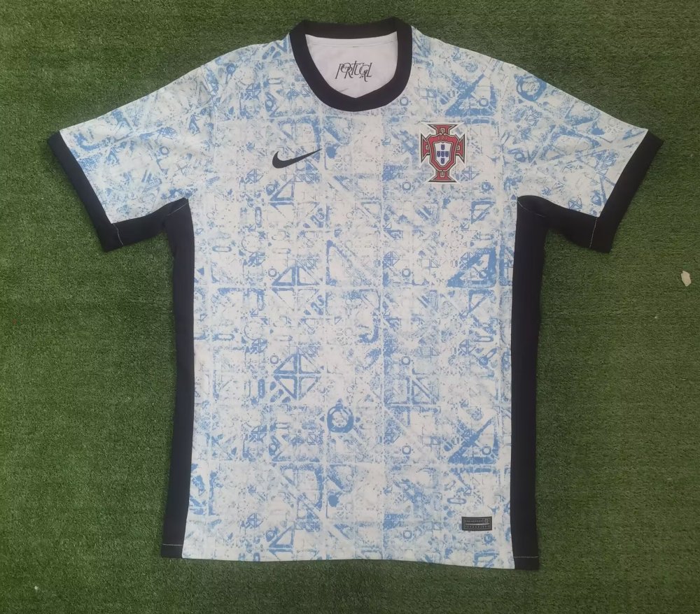 Thai Version 2024 European Cup Portugal Home and Away  Soccer Jerseys