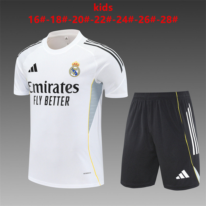 Kids Real Madrid 2526 training suit | short-sleeved | C14012