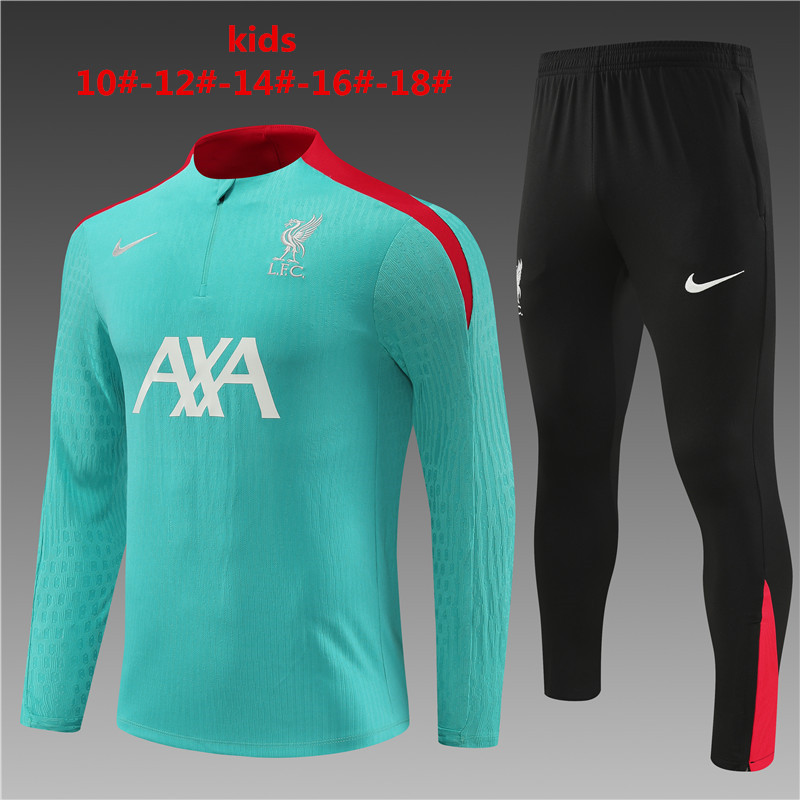 Kids 2425 Liverpool [Player Edition] training suit | Black | C14012