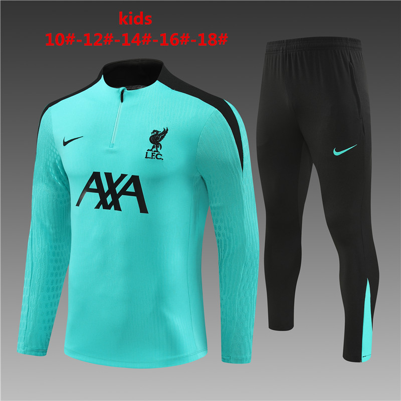 Kids 2425 Liverpool [Player Edition] training suit | Black | C14012