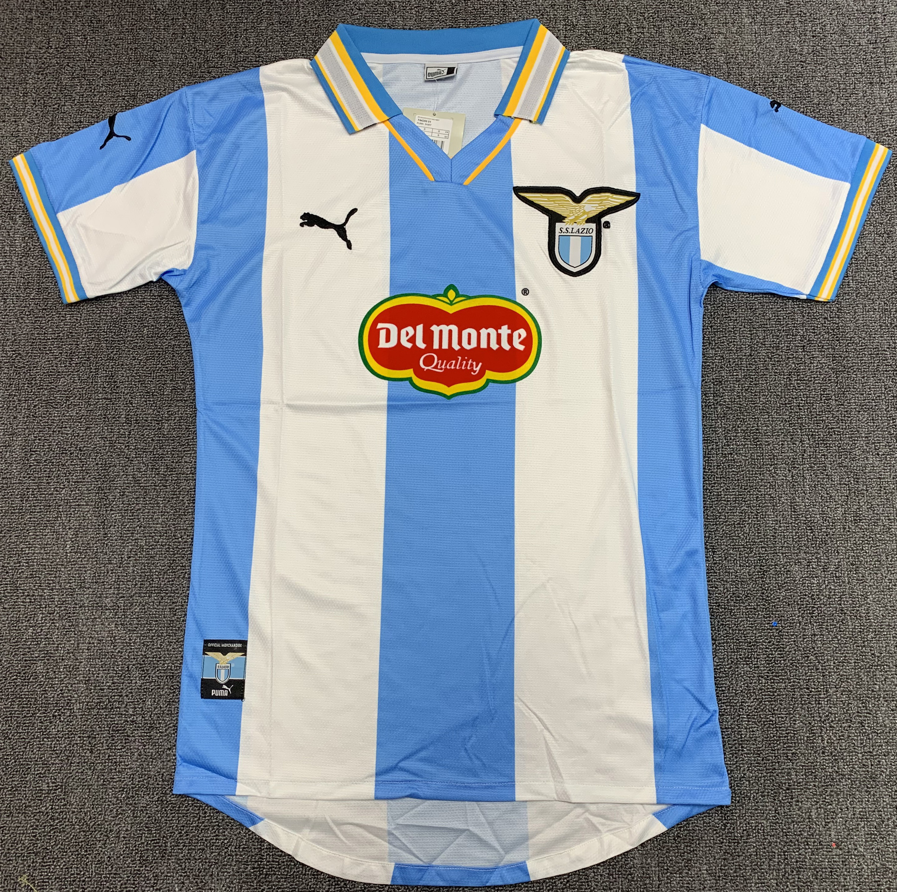 1999-00 Lazio Home Kit | short-sleeved | [Retro Edition] | 811