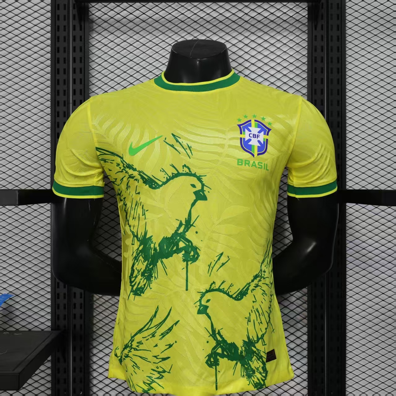 Brazil Special Edition Jersey | White | player version | short-sleeved | B2509