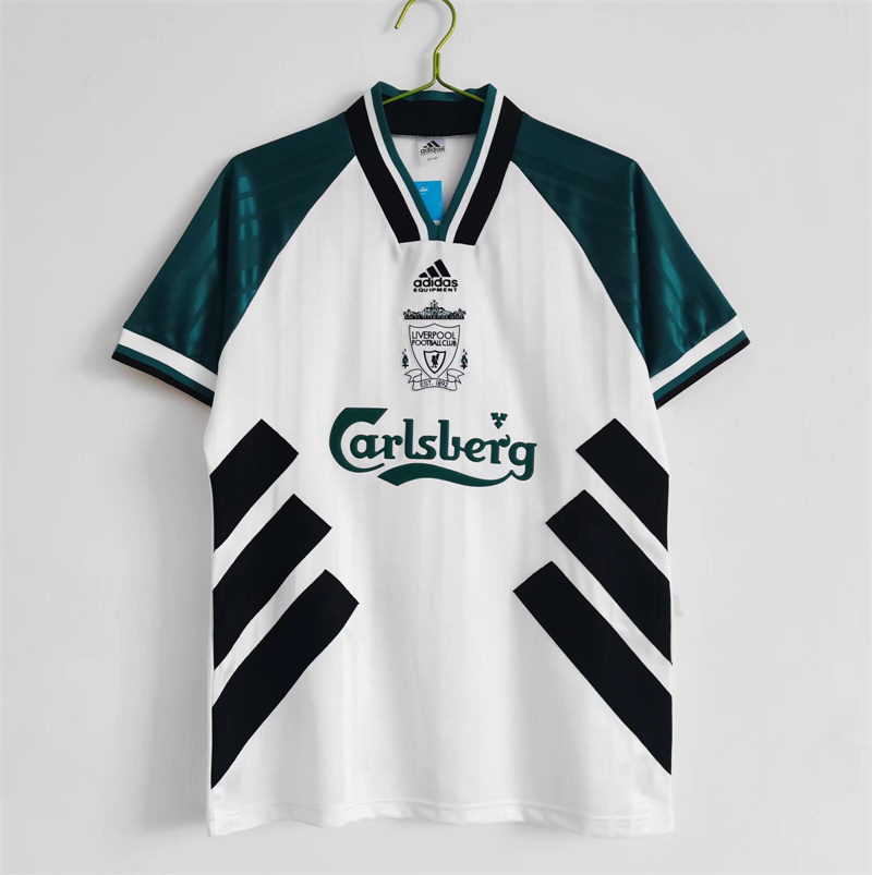 Adult  Liverpool  1993-95 home and away  Soccer Retro Jersey