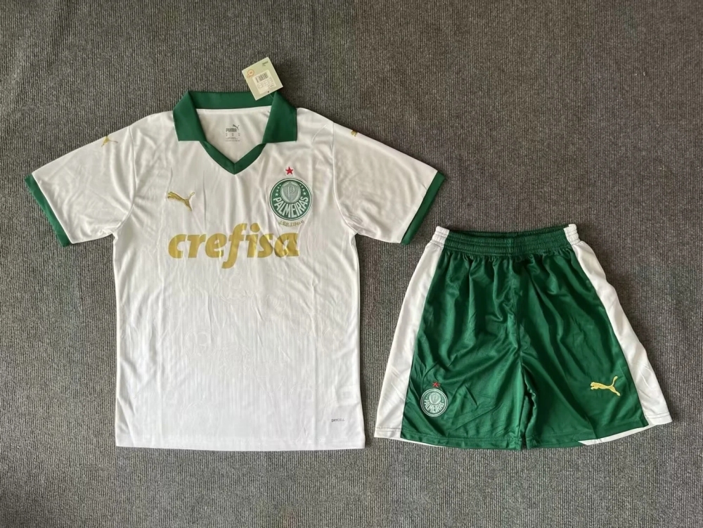 Adult    Palmeiras Away and Home 24/25  Short-sleeved Soccer Kit