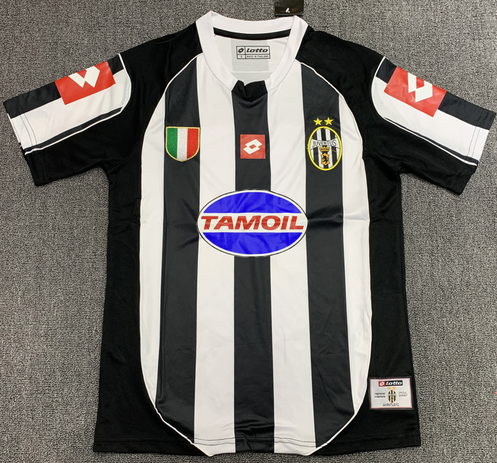 2002-03 Juventus Home Kit | short-sleeved | [Retro Edition] | 811