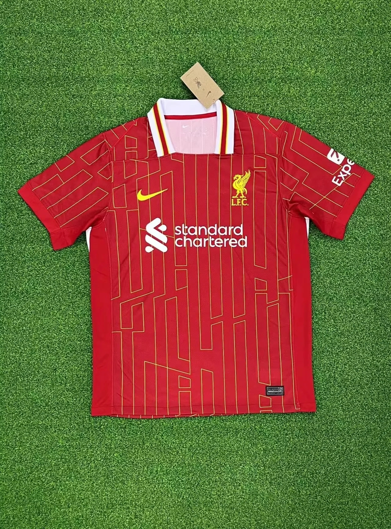 Thai version shirt 2425 Liverpool Home Away Third Away soccer jersey