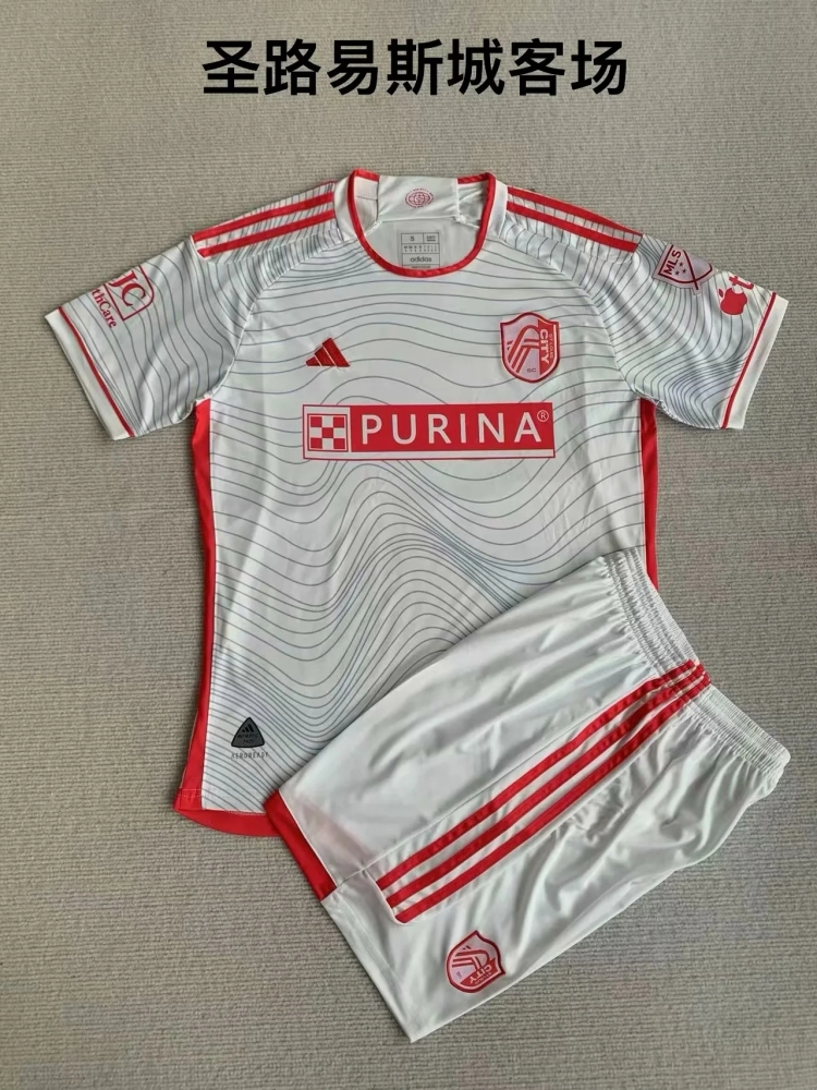 Adult   Real San Luis Away 24/25  Short-sleeved Soccer Kit