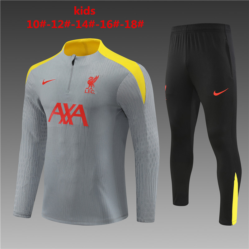Kids 2425 Liverpool [Player Edition] training suit | Black | C14012