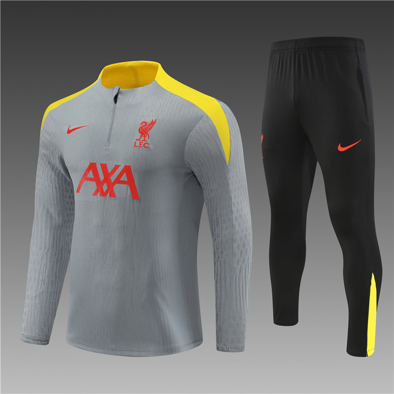 2425 Liverpool [Player Edition] training suit | C14012 | Black with yellow