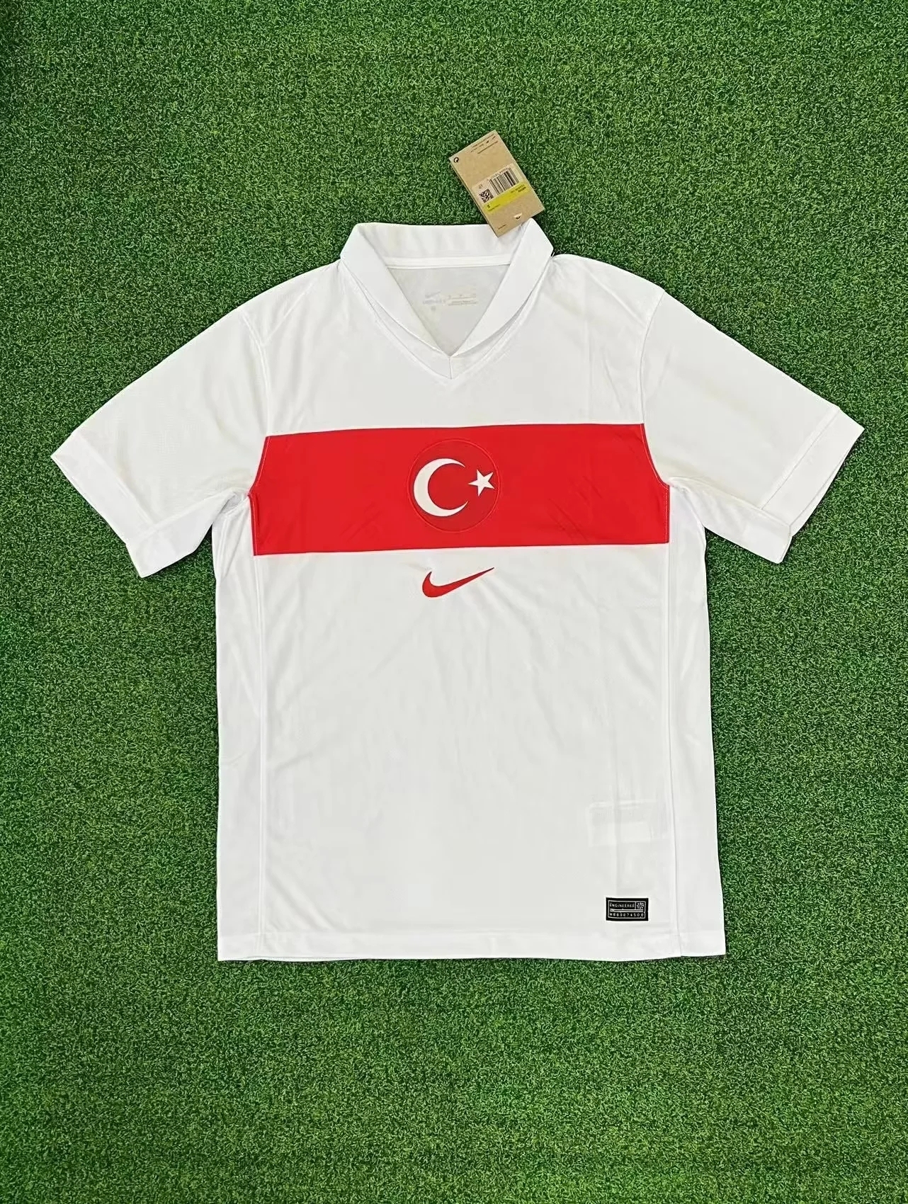 European Cup national team Turkey 2024 Home Away Red white soccer jersey