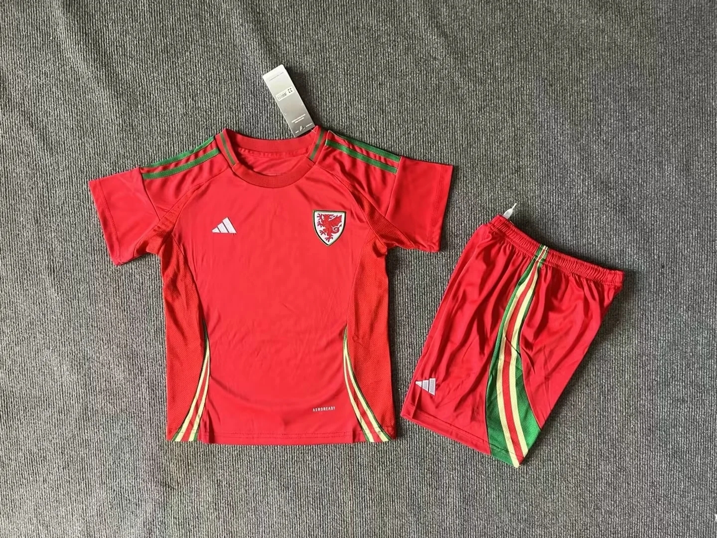 Kids Wales Home  Away 24/25 Soccer Jersey