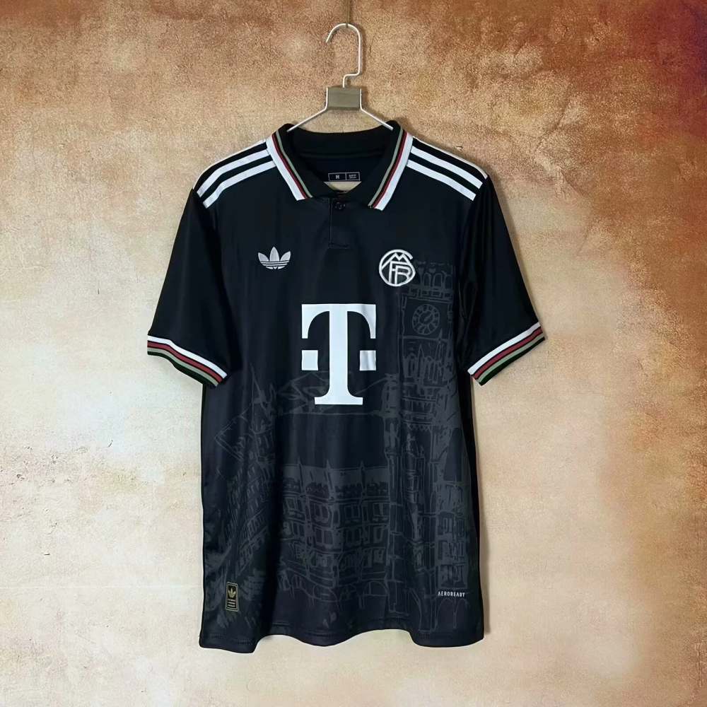 2025-2026 Bayern POLO Black shirt  S-2XL