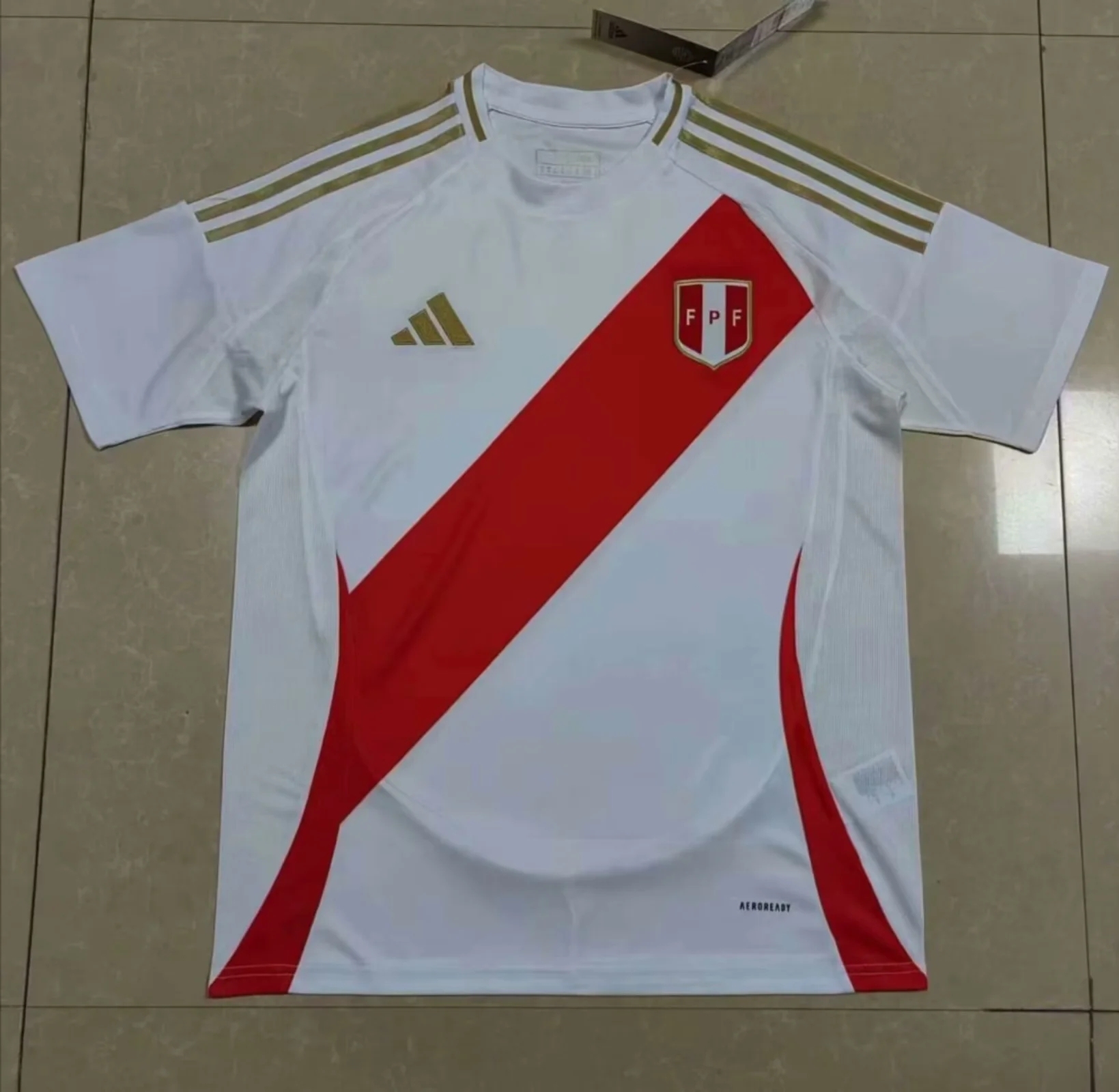 Thai Version 24 World Cup Peru Home  Soccer Jerseys