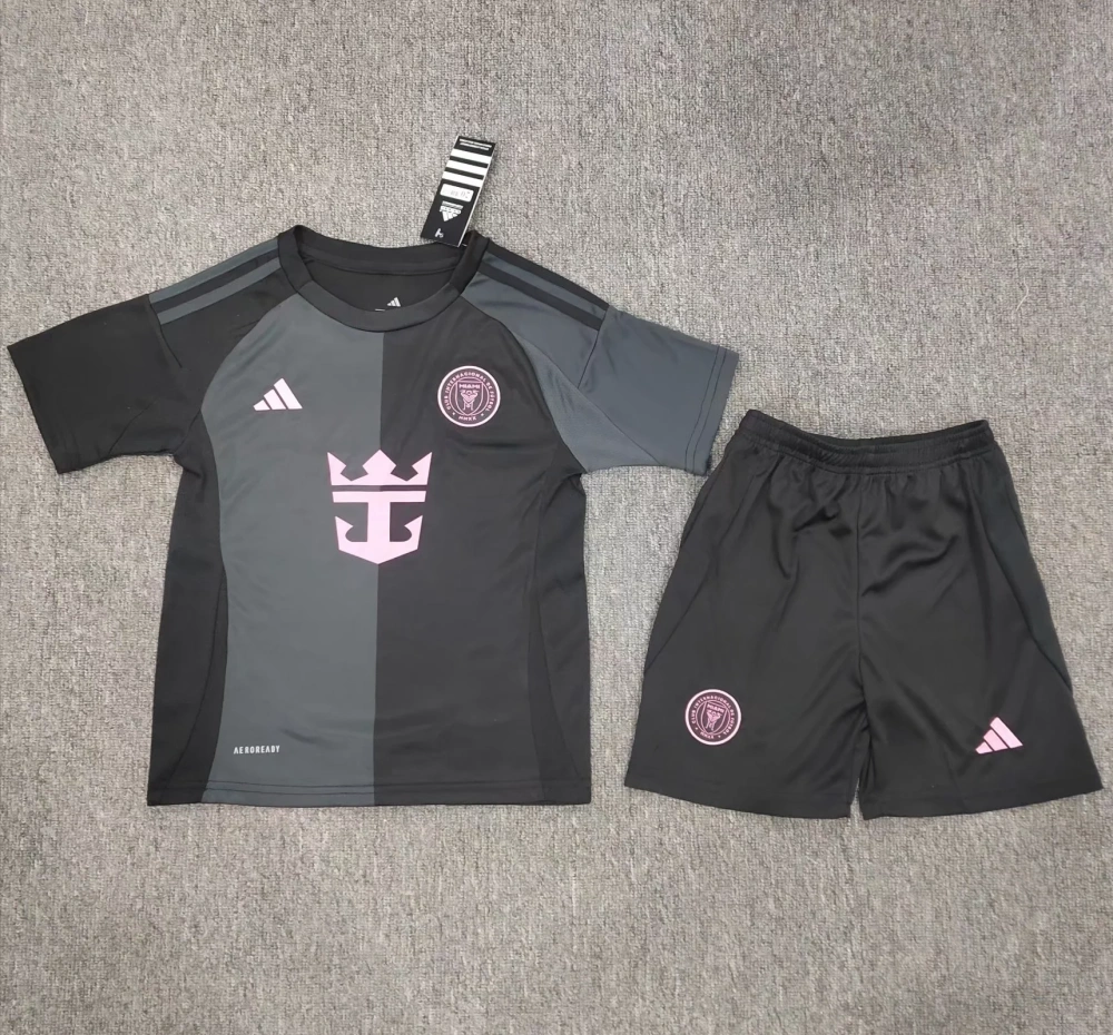 Kids 25/26 Miami home away third away Soccer Jersey